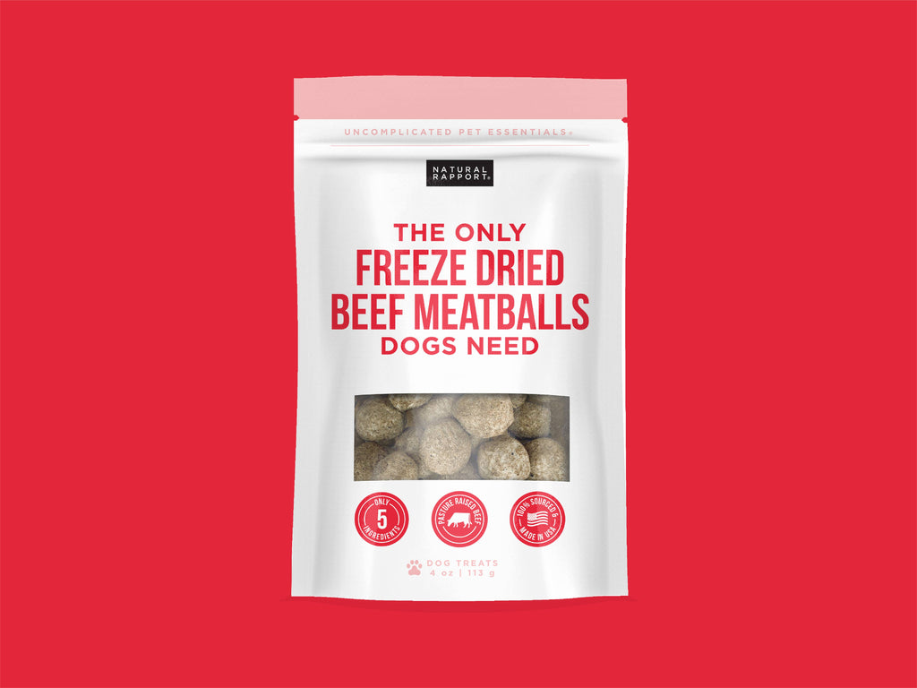 Freeze Dried Beef Meatballs