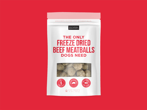 Freeze Dried Beef Meatballs