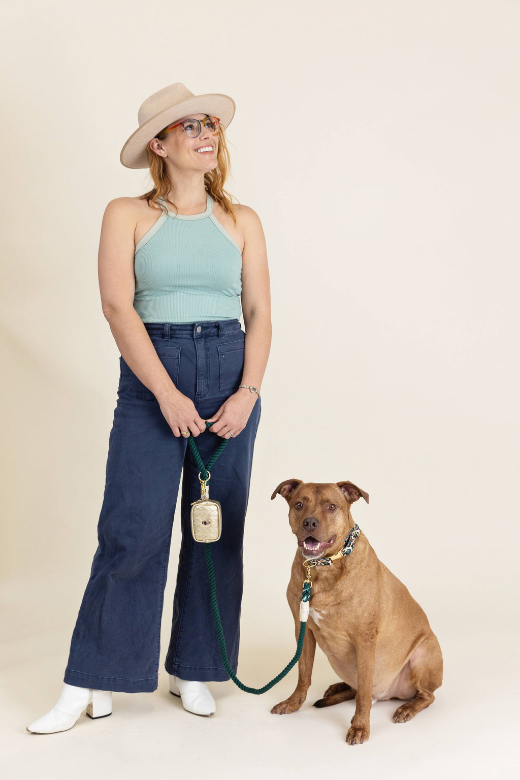 Sam Rope Dog Leash | Dog Leash | Green Leash