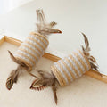 Moo - Feathered Sound Roller Cat Toy
