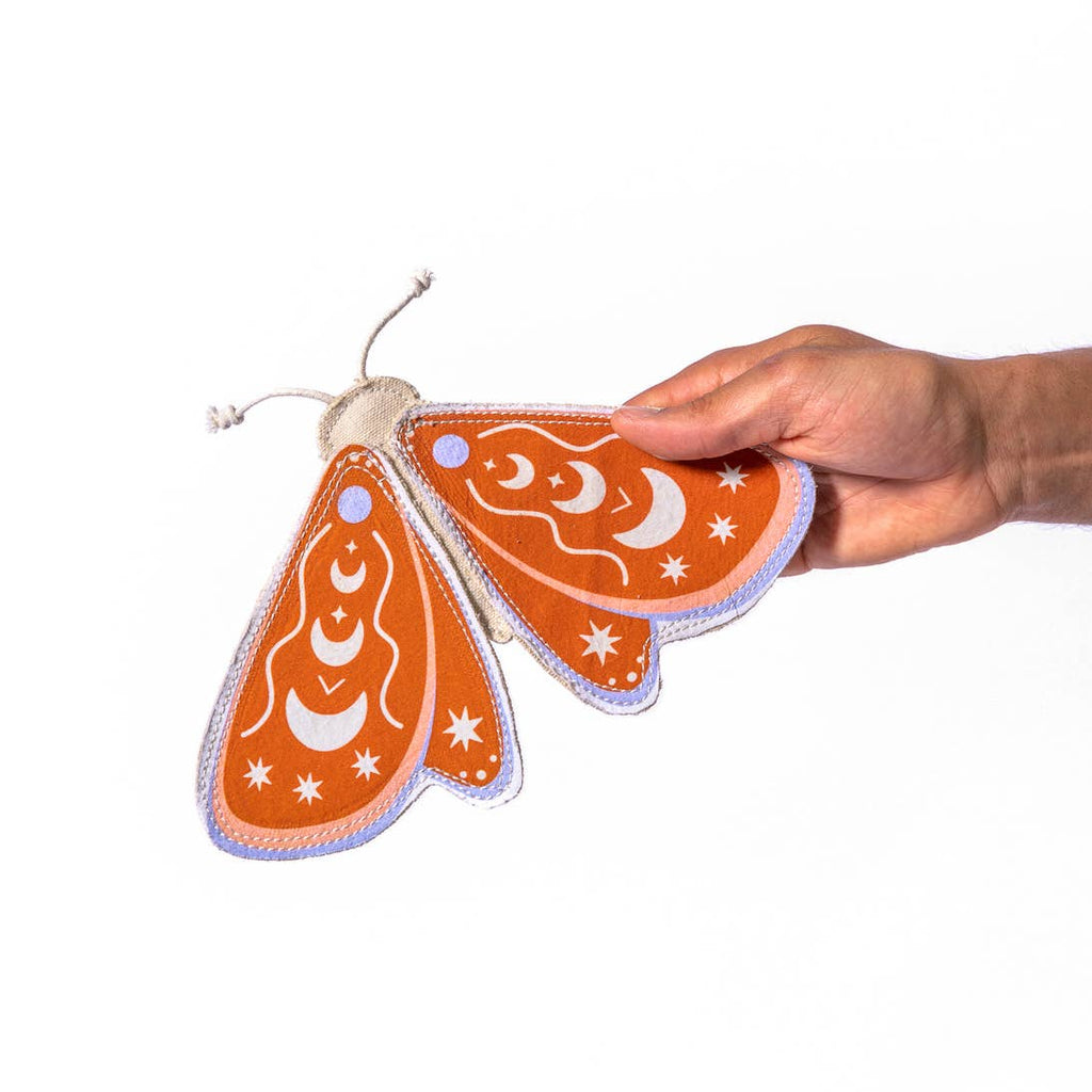 Canvas Luna Moth Toy