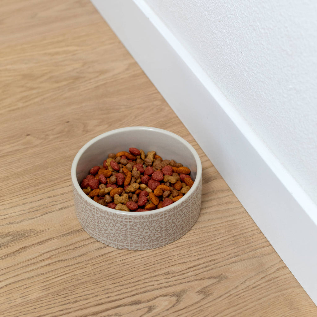 SEVILLA TILE SAND MEDIUM PET BOWL