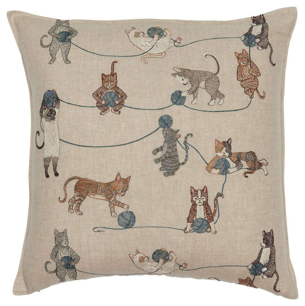Playful Cats Pillow