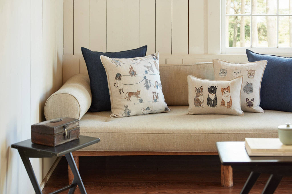 Playful Cats Pillow