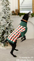 Rosy Plaid Sweater