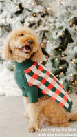 Rosy Plaid Sweater