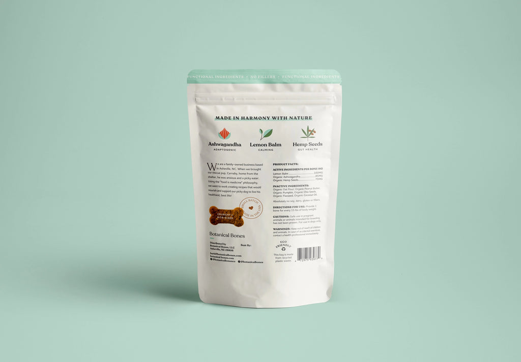 Balance + Calm Cookies - All Natural, Organic Dog Treats