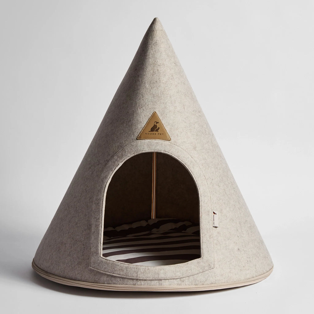 Nooee Pet Cave Harry (XXL) – Cream/Brown