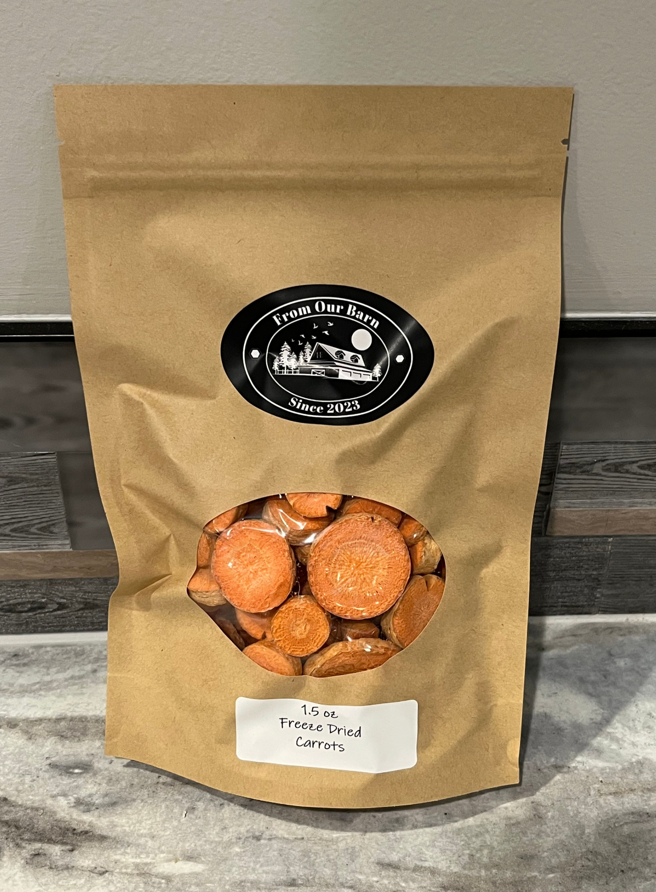 From Our Barn - Freeze Dried Carrots