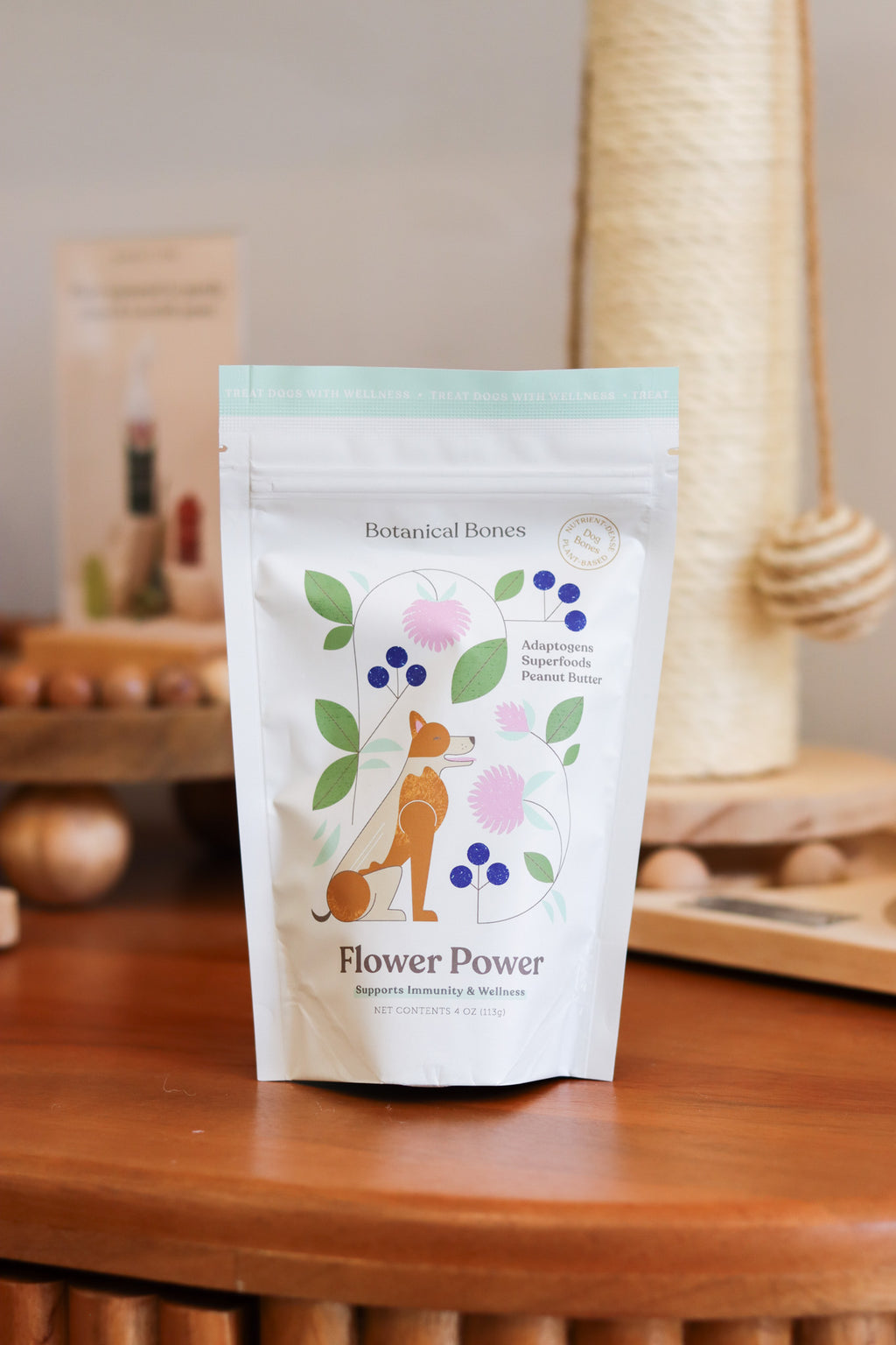 Flower Power Cookies - All Natural, Organic Dog Treats