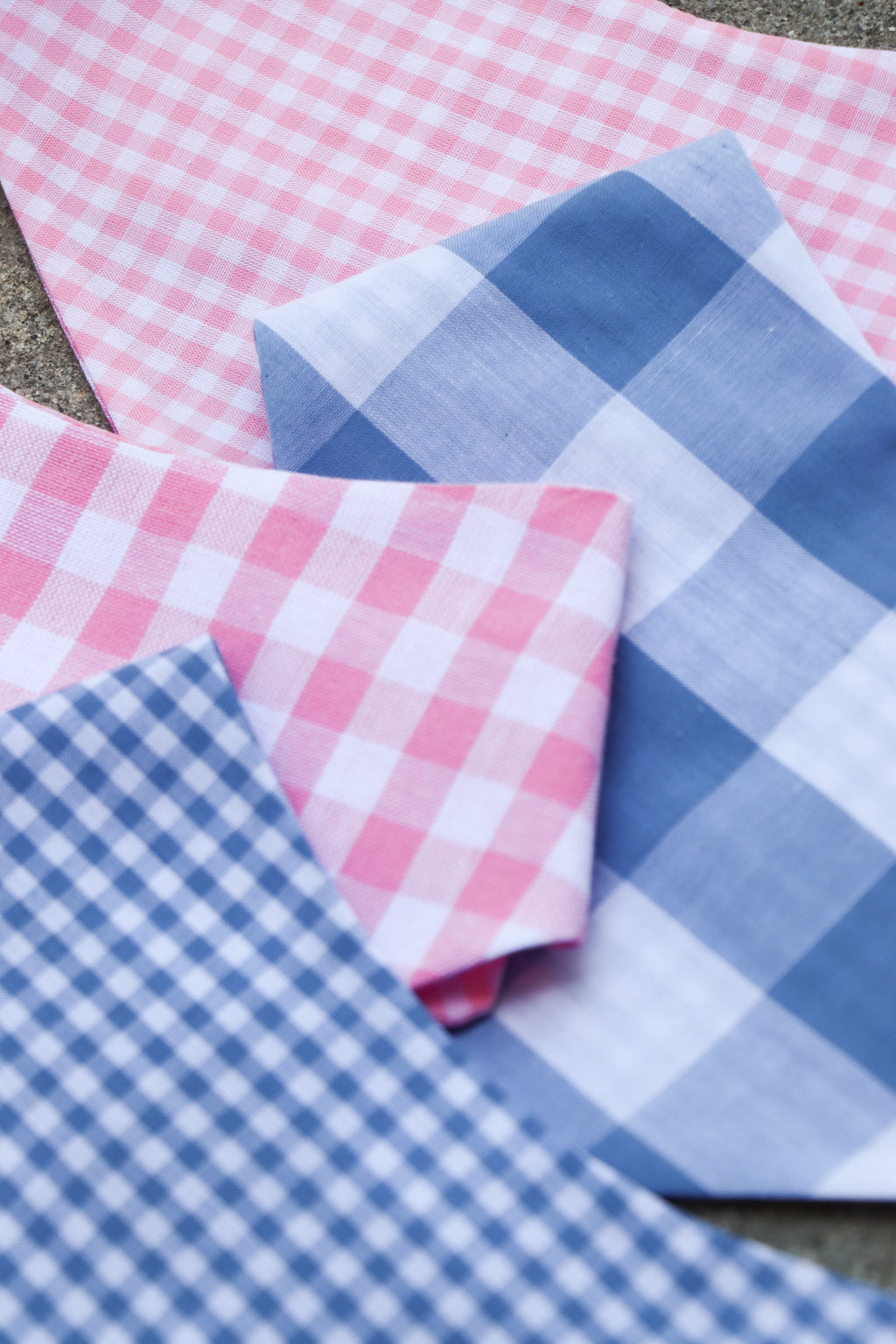 Reversible Gingham Bandana