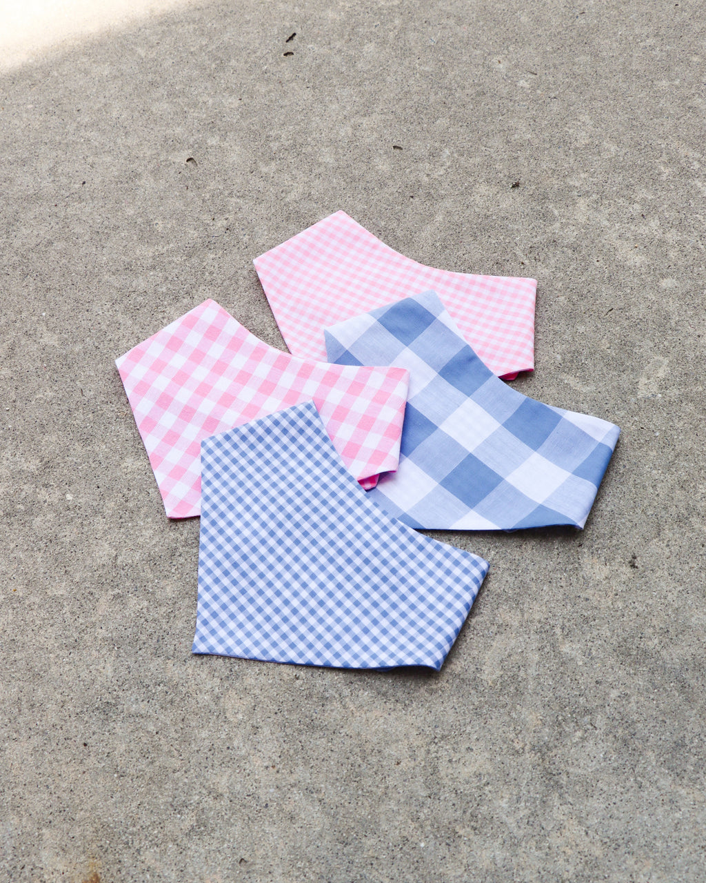 Reversible Gingham Bandana