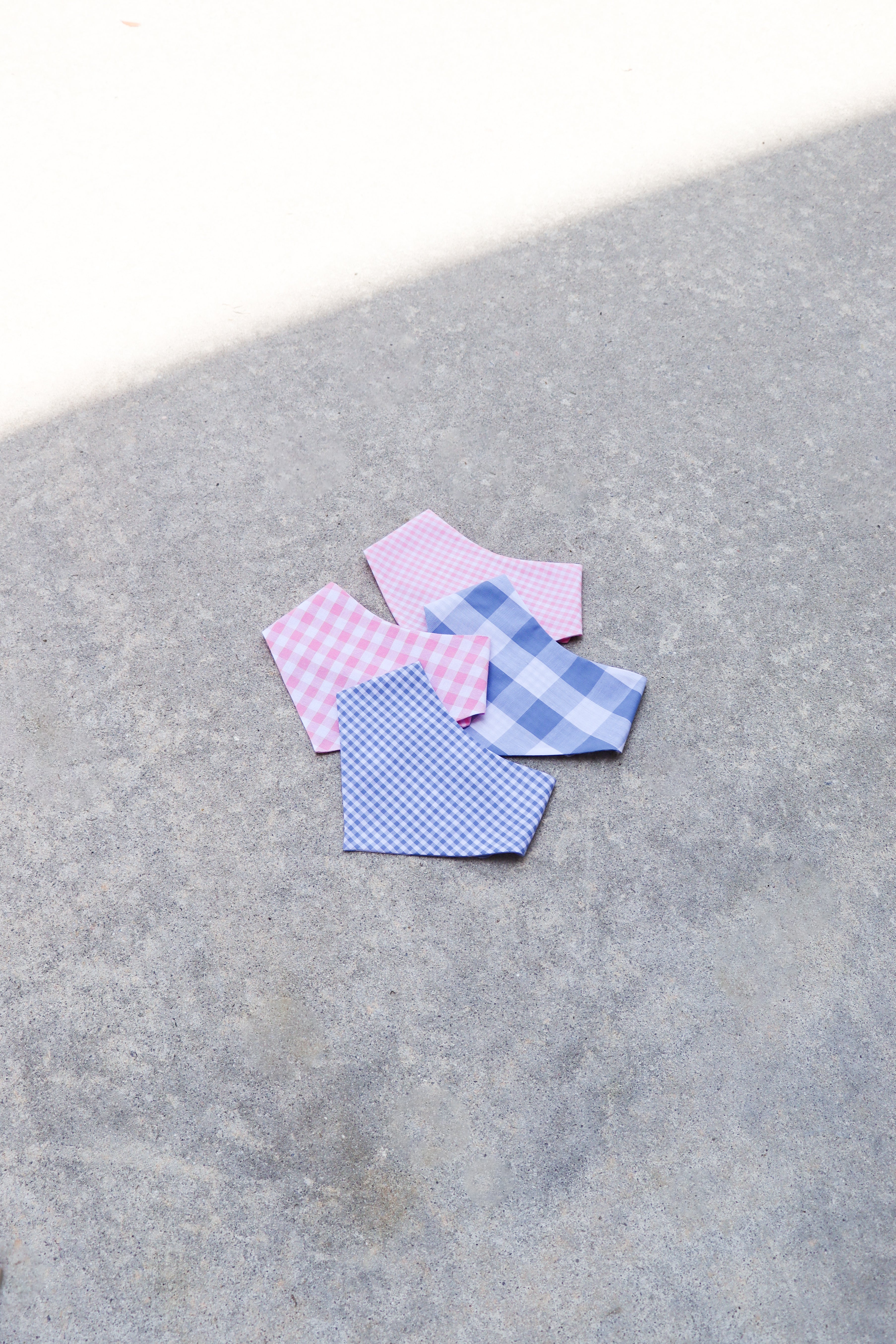 Reversible Gingham Bandana