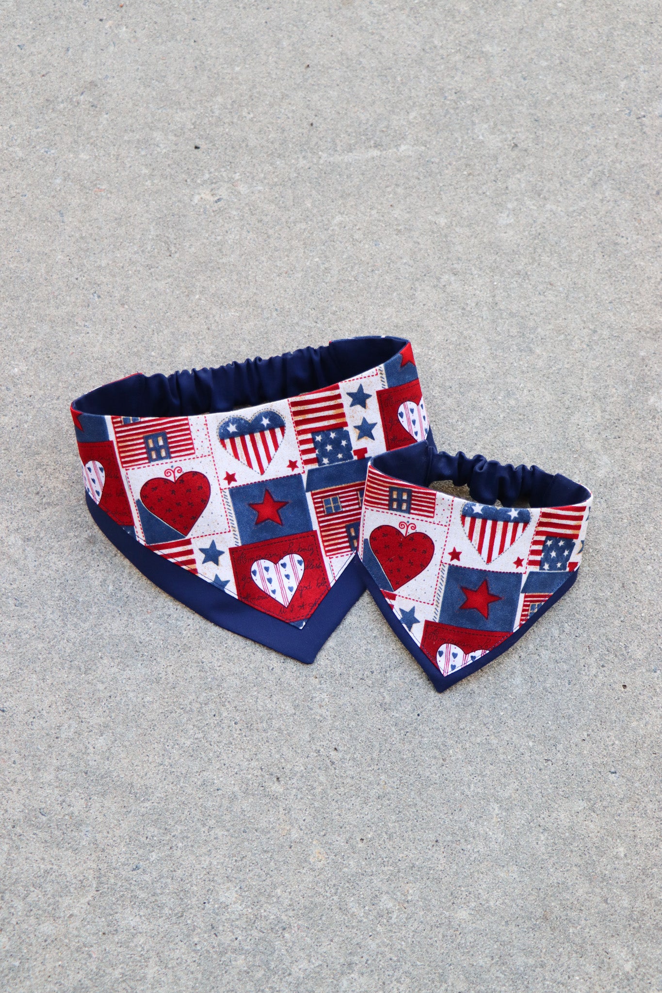 Patriotic Patchwork Bandana