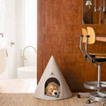 Nooee Pet Cave Lucy (M) – Cream/Brown
