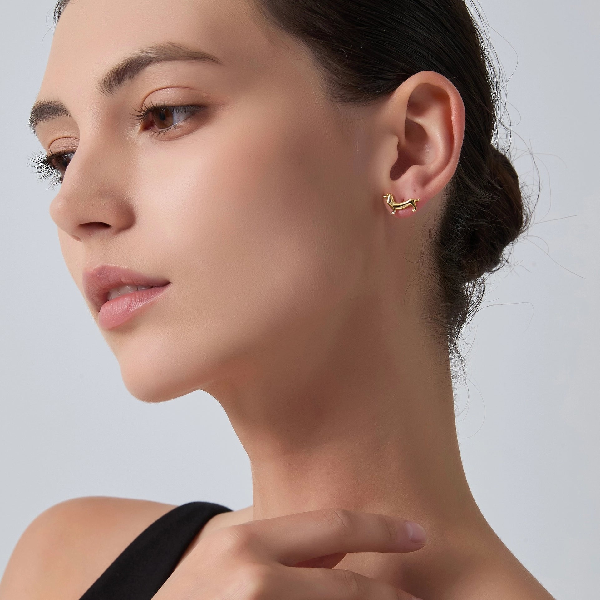 Dainty Dachshund Studs