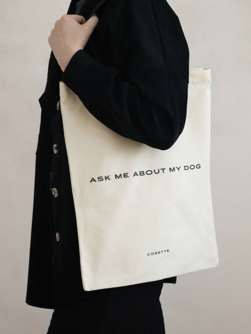 Ask Me About My Dog Market Tote