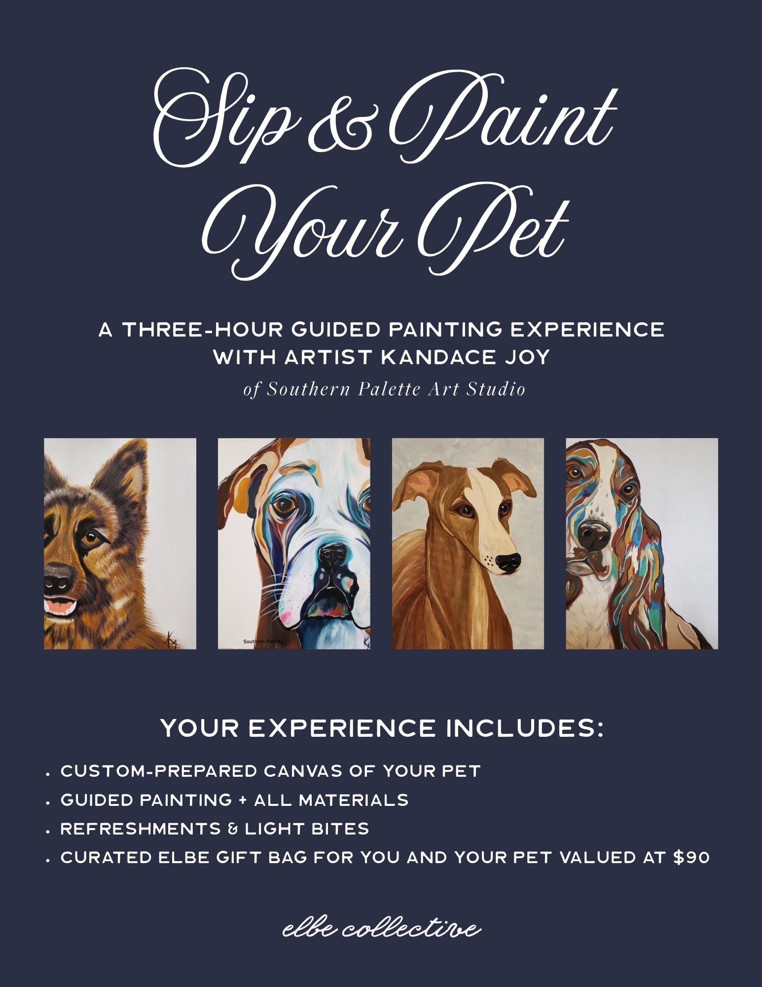 Sip & Paint Your Pet Ticket