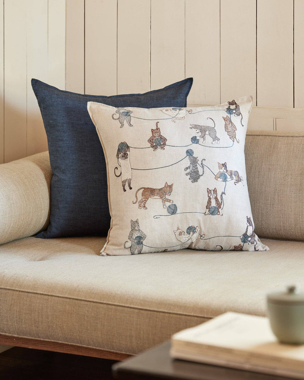 Playful Cats Pillow