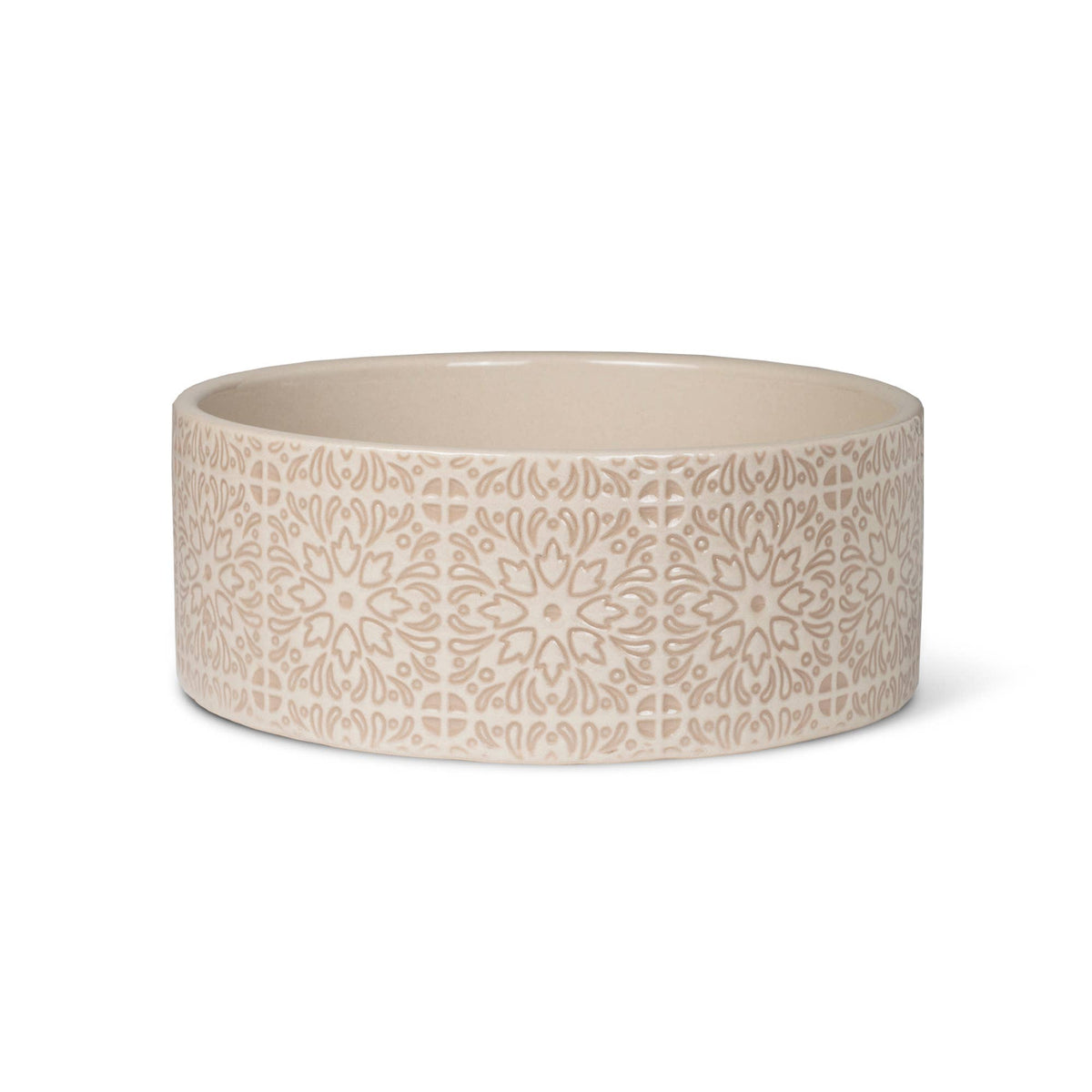 SEVILLA TILE SAND MEDIUM PET BOWL