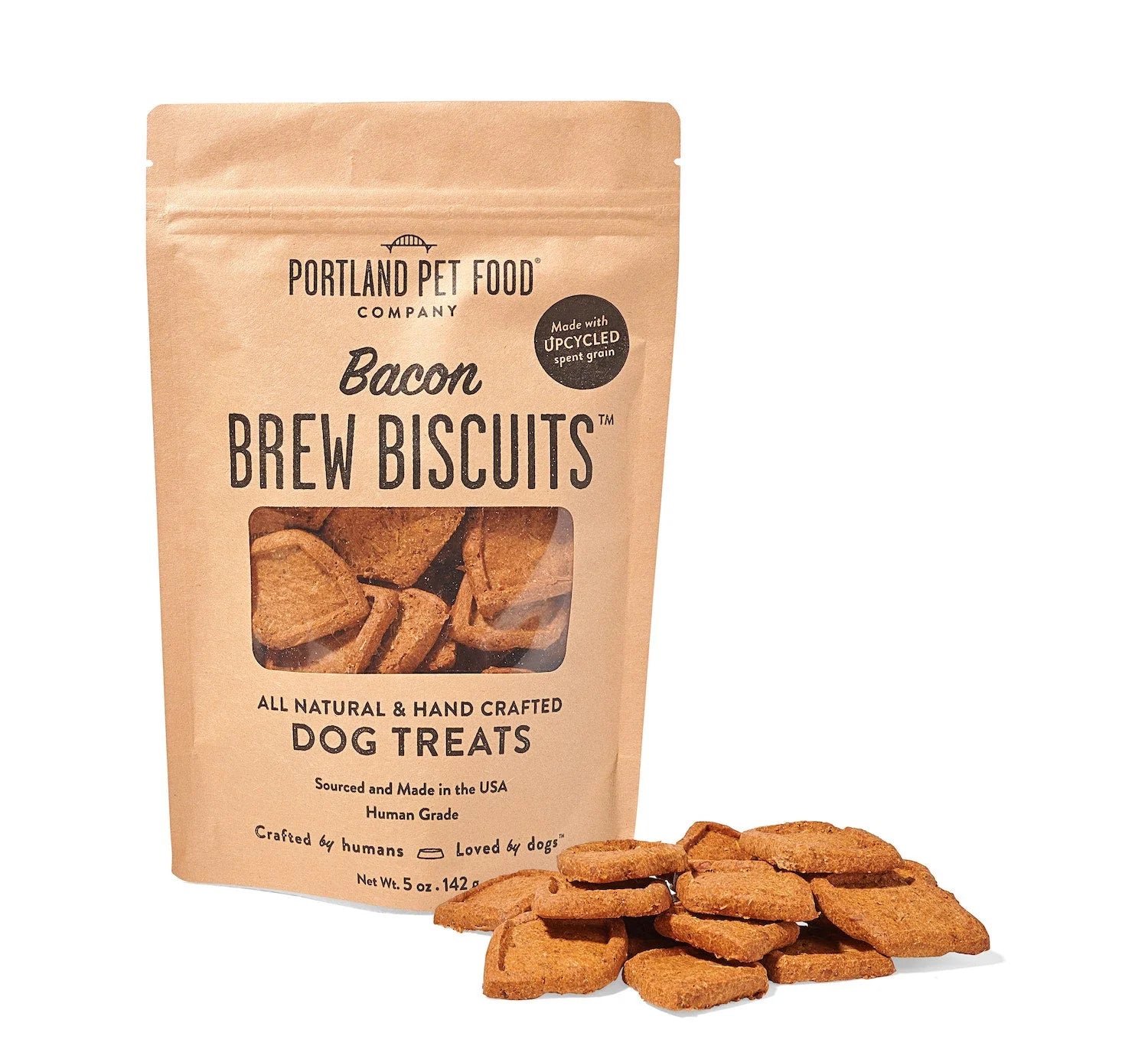 Bacon Brew Dog Biscuits
