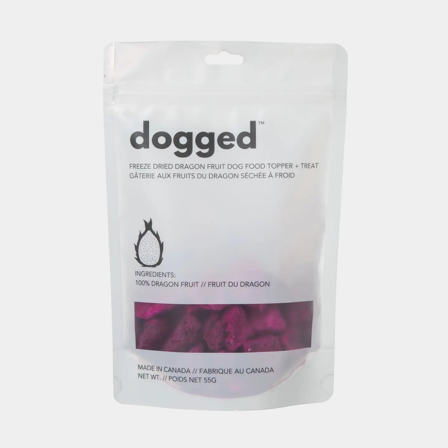 Dogged - Freeze Dried Dragon Fruit Topper
