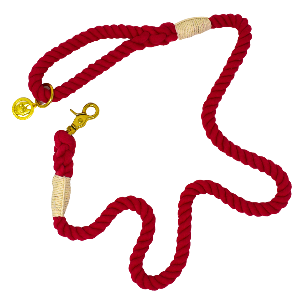 Karla Rope Dog Leash | Dog Leash | Red Leash