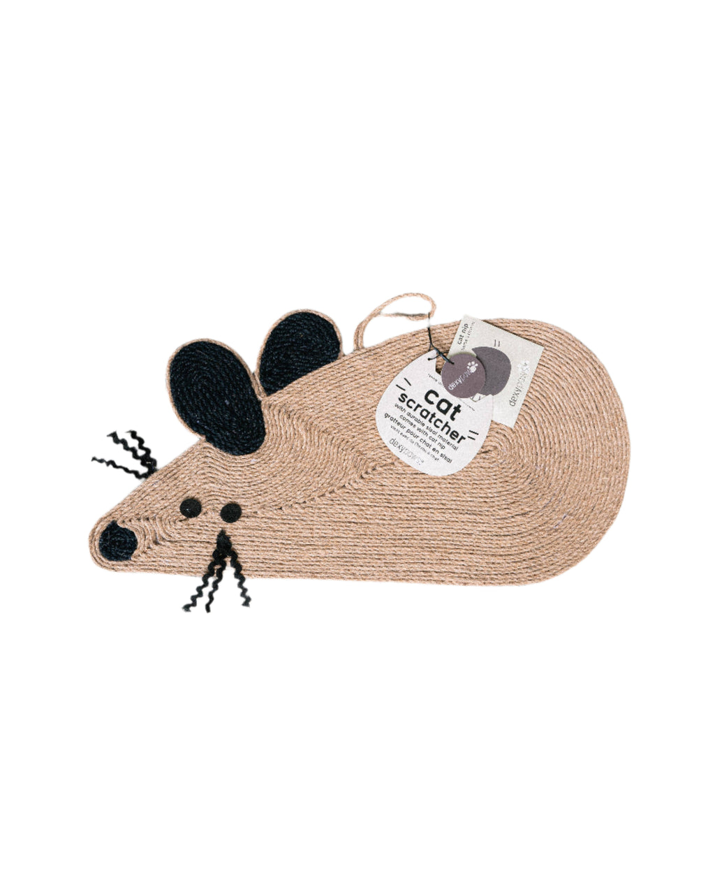Mouse Cat Scratcher with Cat Nip