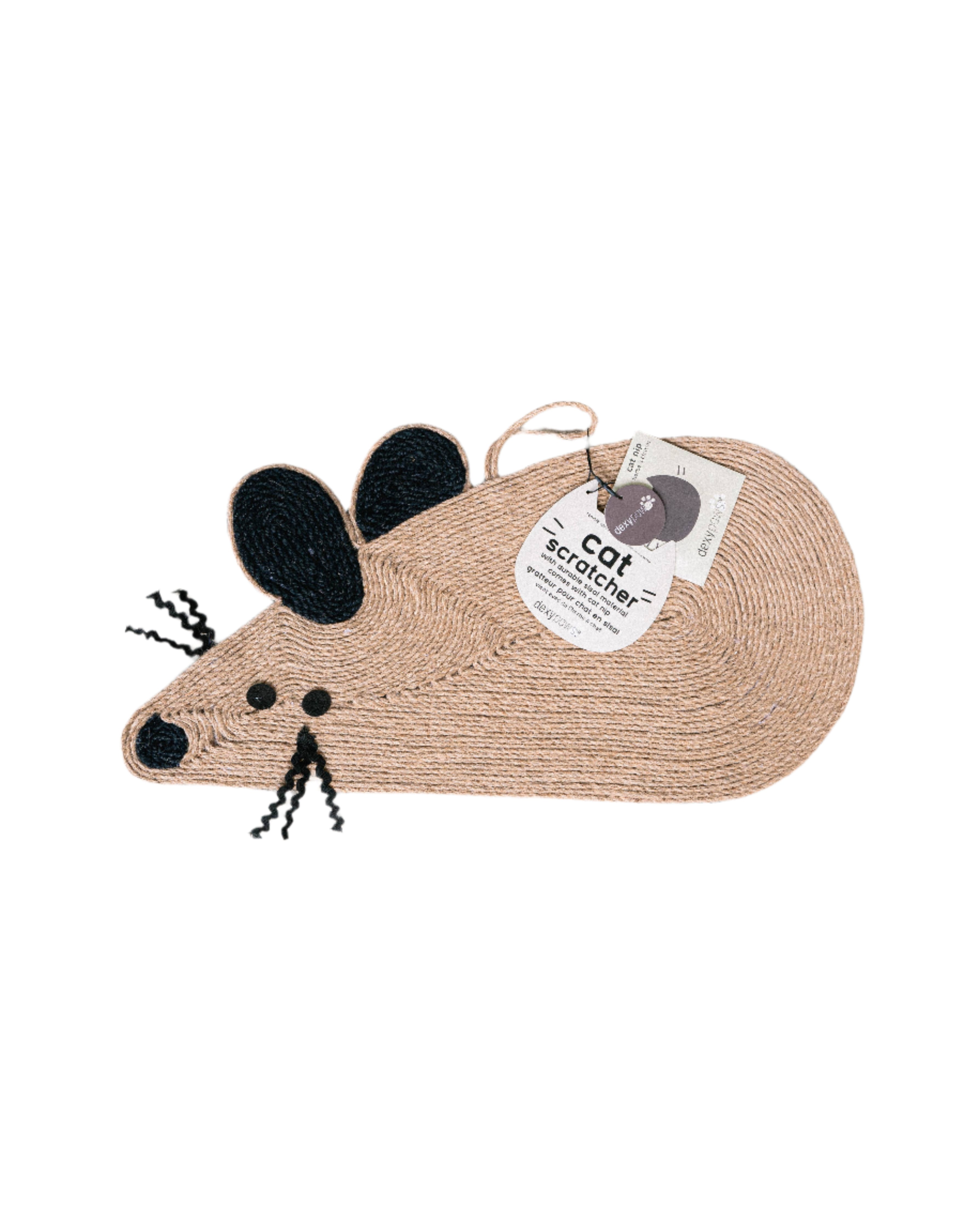 Mouse Cat Scratcher with Cat Nip