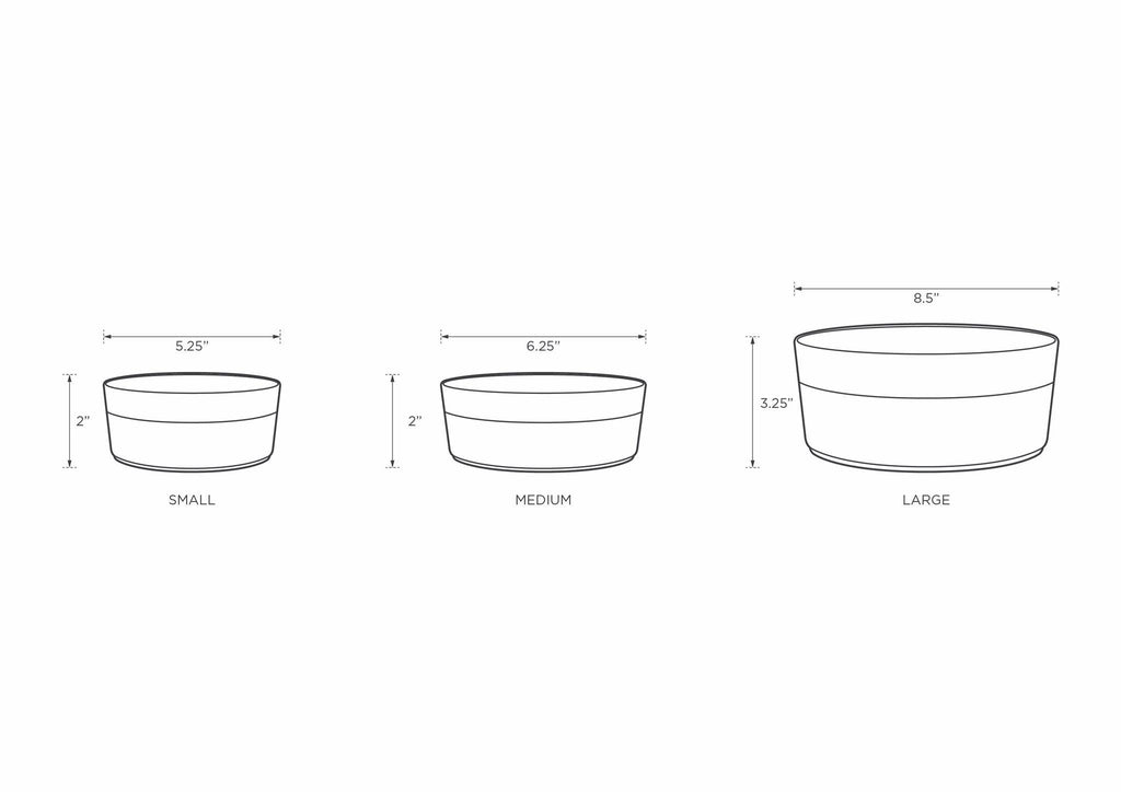 Manor Blue Pet Bowl