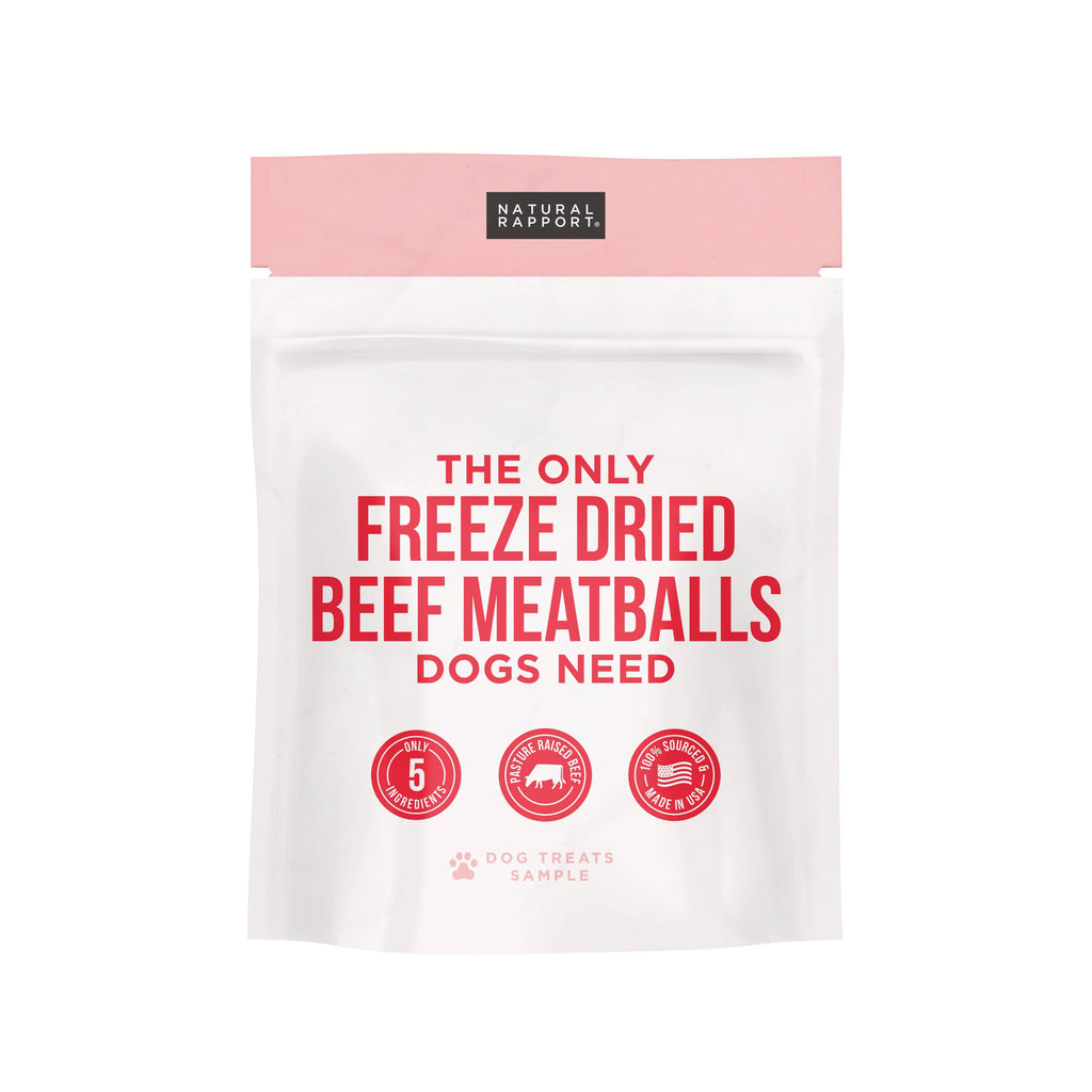 Freeze Dried Beef Meatballs