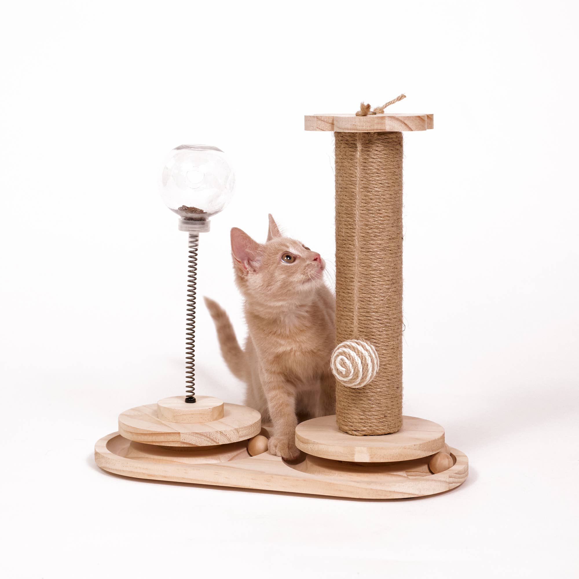 Neutral Stretch Cat Post