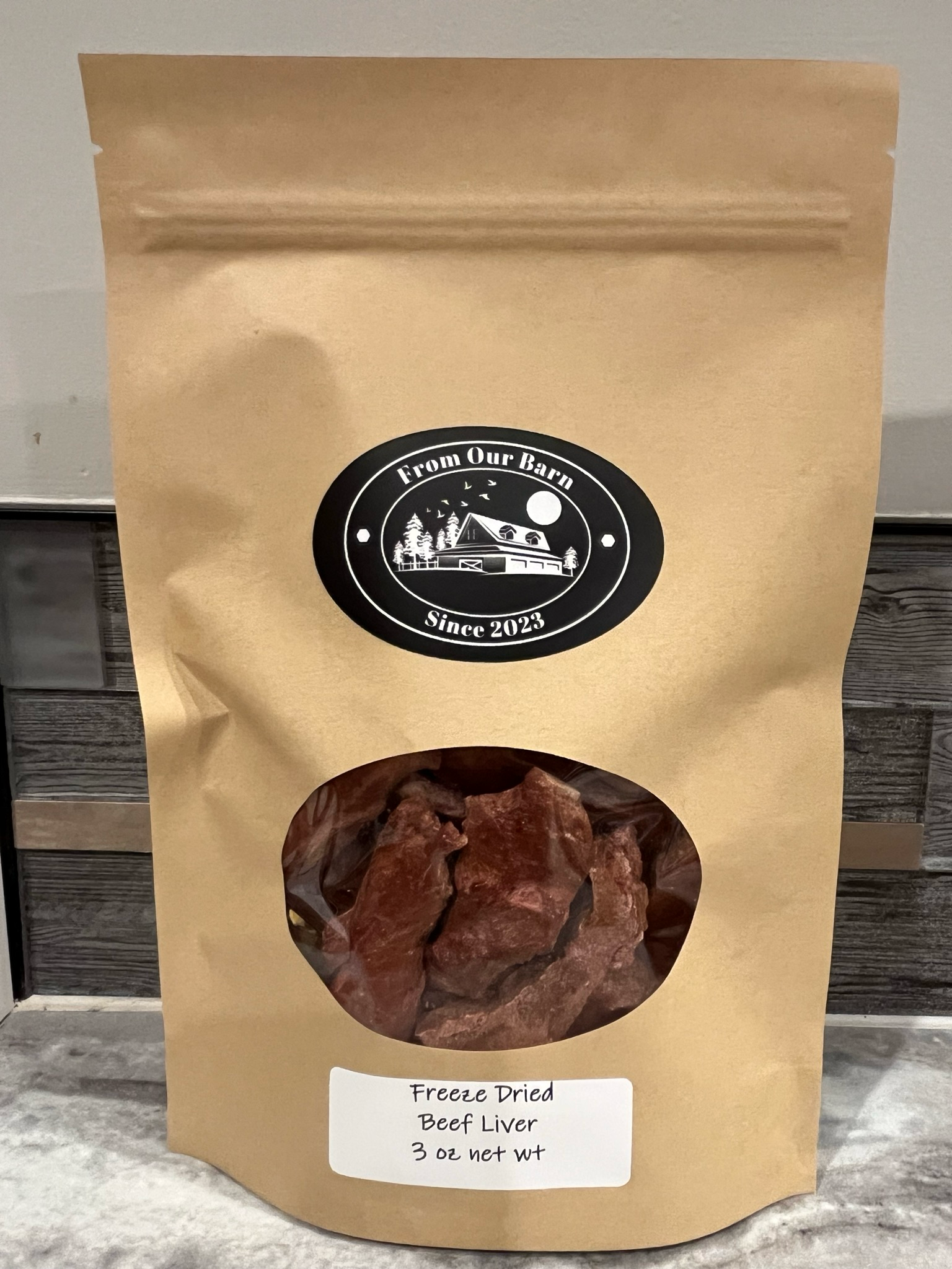 From Our Barn - Freeze Dried Beef Liver