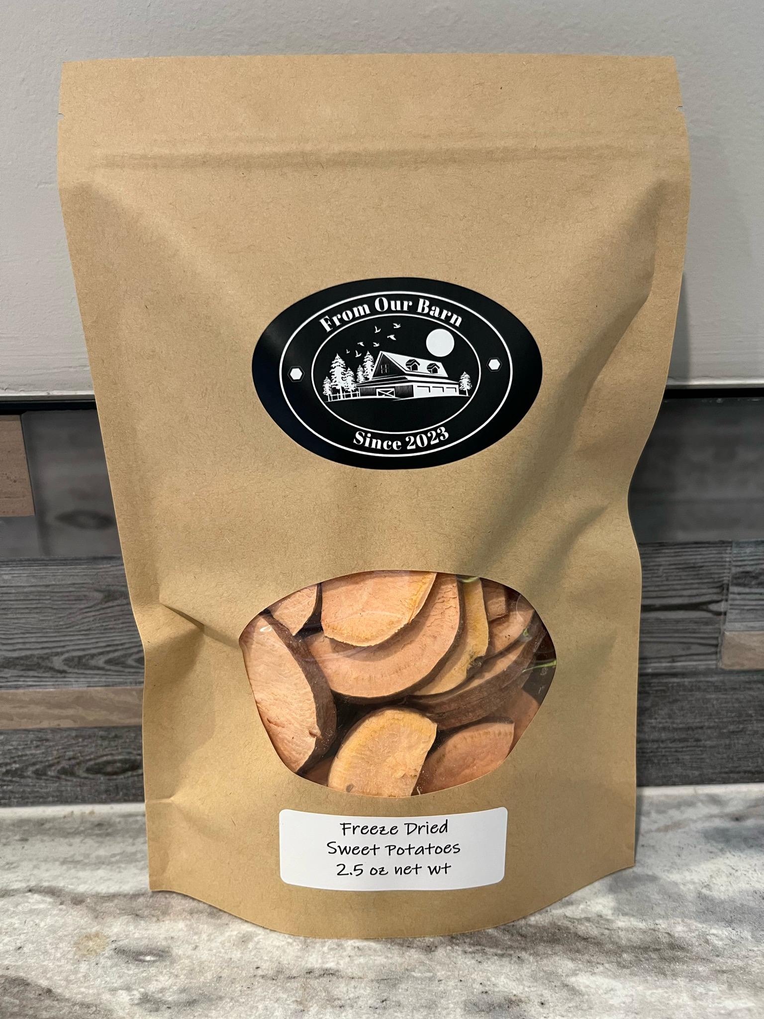From Our Barn - Freeze Dried Sweet Potato