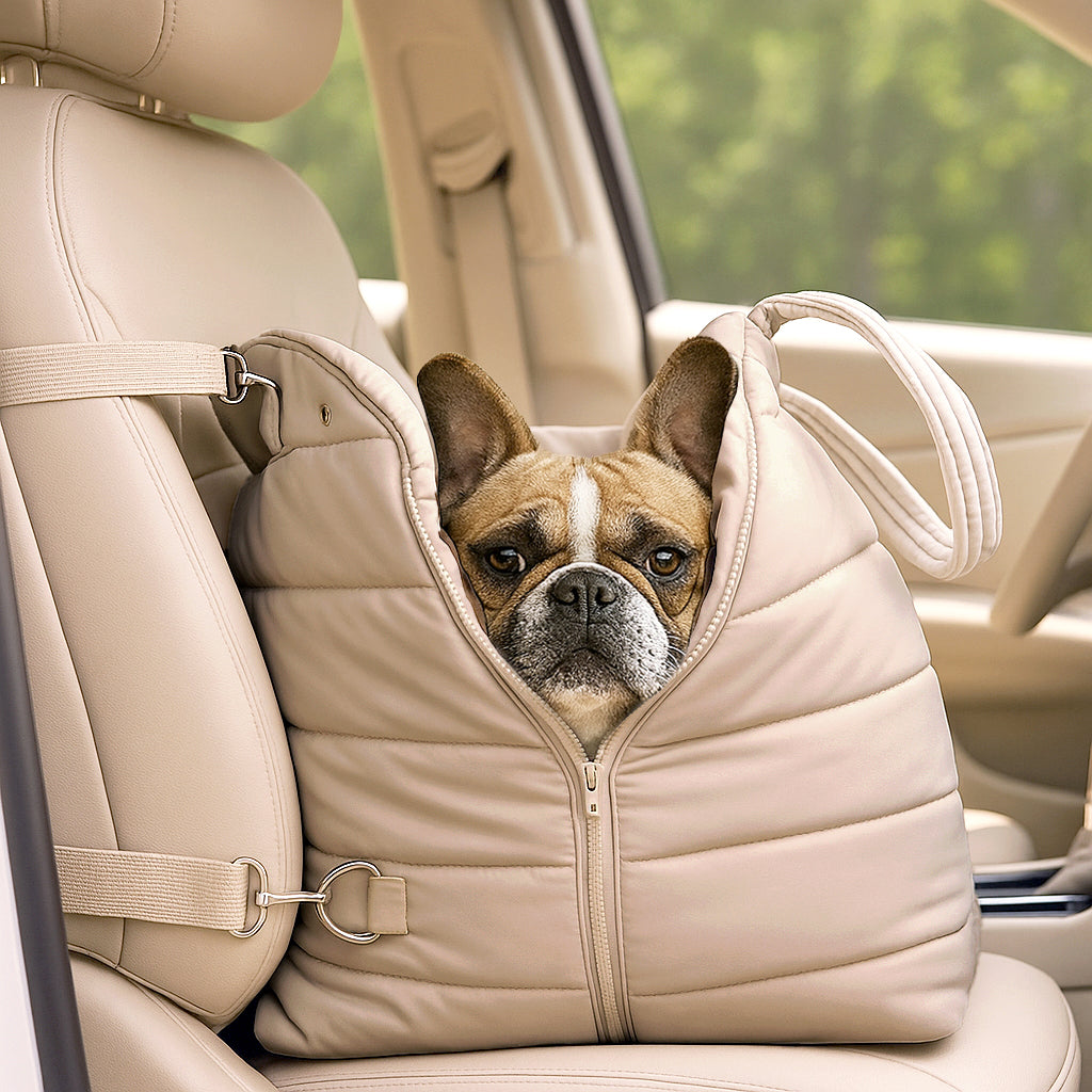 Nooee Pet Car Seat – Convertible Travel Bed & Carrier