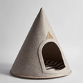 Nooee Pet Cave Molly (XL) – Cream/Brown